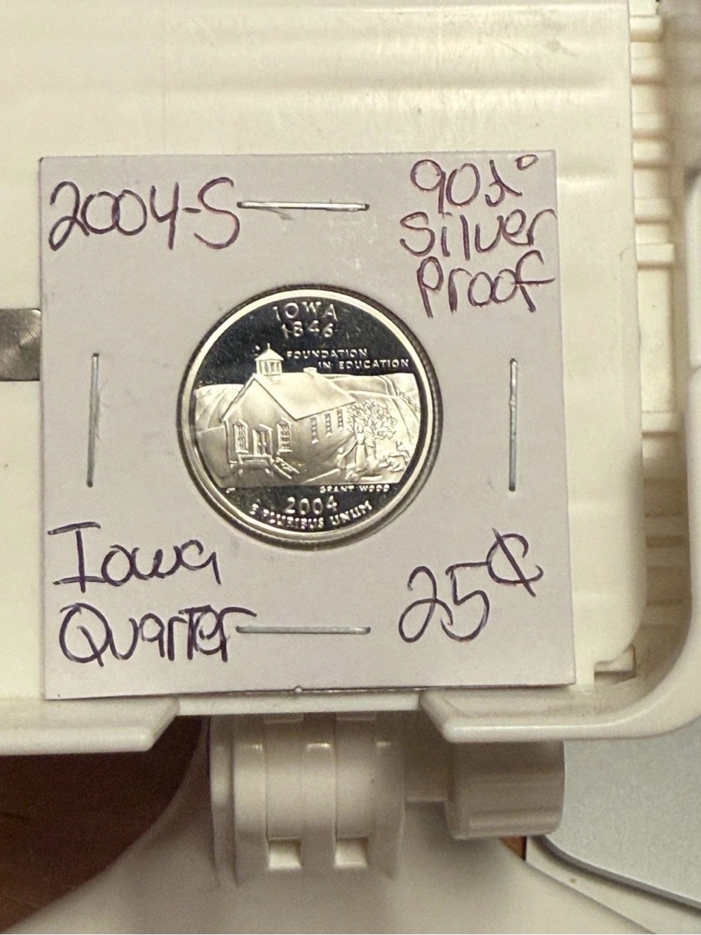 WN22 - 2004-S Iowa State Quarter Proof (90% Silver)